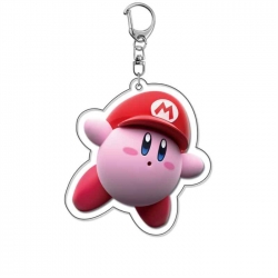 Kirby Anime Acrylic Keychain C...