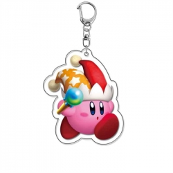 Kirby Anime Acrylic Keychain C...