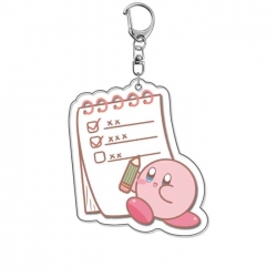 Kirby Anime Acrylic Keychain C...