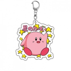 Kirby Anime Acrylic Keychain C...