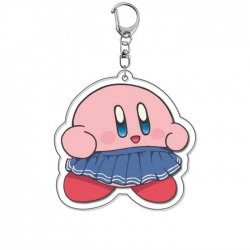 Kirby Anime Acrylic Keychain C...