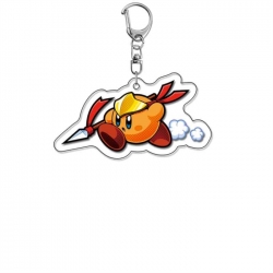 Kirby Anime Acrylic Keychain C...