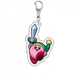 Kirby Anime Acrylic Keychain C...