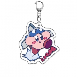 Kirby Anime Acrylic Keychain C...