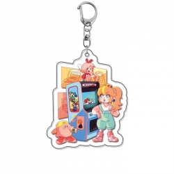 Kirby Anime Acrylic Keychain C...