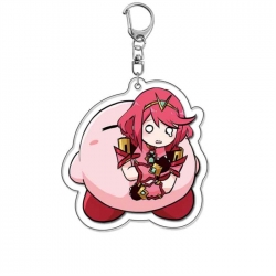 Kirby Anime Acrylic Keychain C...