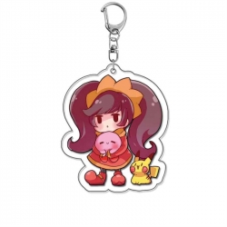 Kirby Anime Acrylic Keychain C...