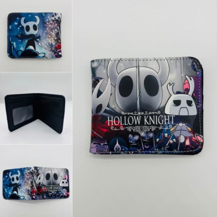 The Hollow Knight  Full color Two fold short card case wallet 11X9.5CM