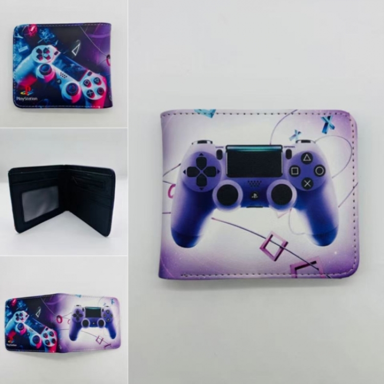 GamePad Full color Two fold short card case wallet 11X9.5CM  