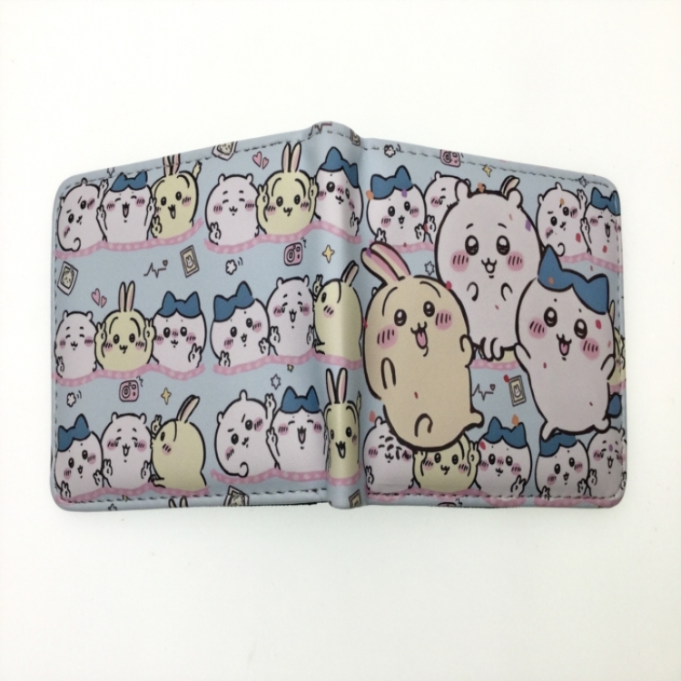 Chiikawa Anime two fold  Short wallet 11X9.5CM 60G 