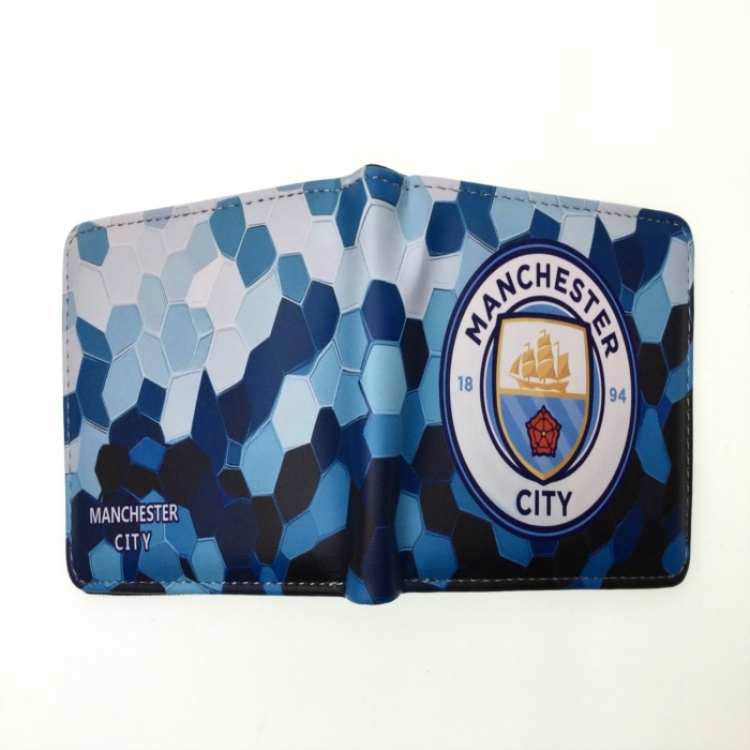 Football star Anime two fold  Short wallet 11X9.5CM 60G 