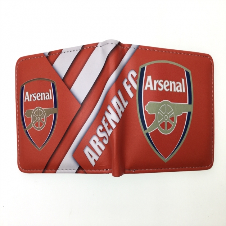 Football star Anime two fold  Short wallet 11X9.5CM 60G 