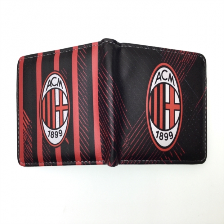 Football star Anime two fold  Short wallet 11X9.5CM 60G 