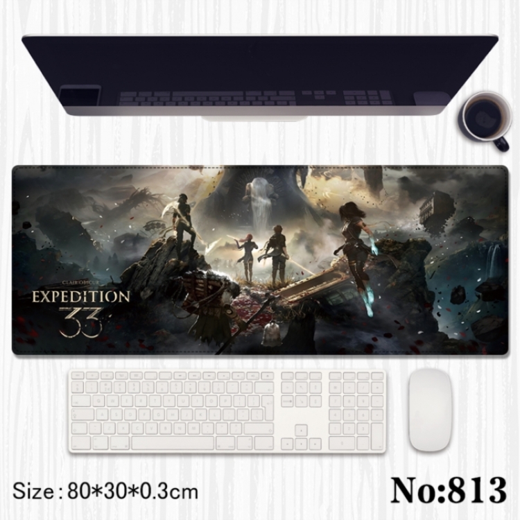 Deluxe Edition Upgrade Anime peripheral computer mouse pad office desk pad multifunctional pad 80X30X0.3cm