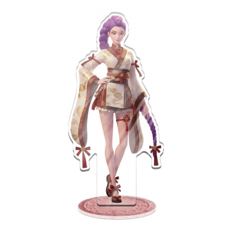 K-Pop Demon Hunters celebrity merchandise acrylic Standing figure Plates Keychain 16CM