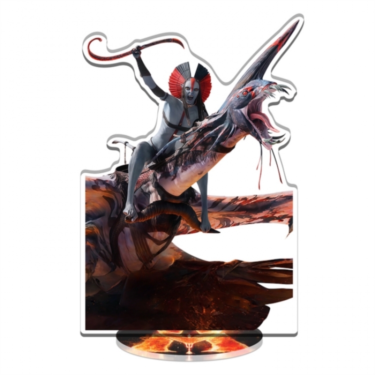 Avatar acrylic Standing figure Plates Keychain 16CM