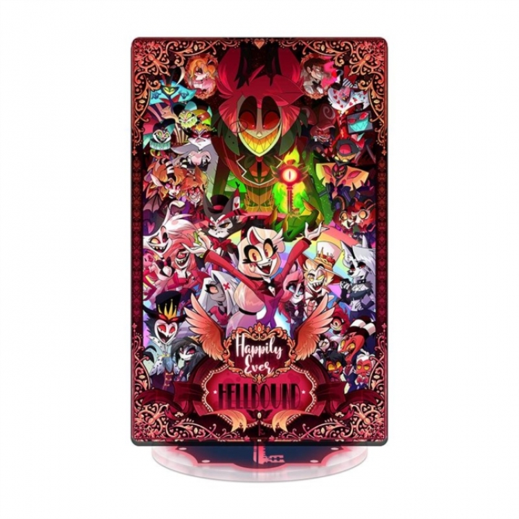 Hazbin Hotel celebrity merchandise acrylic Standing figure Plates Keychain 16CM