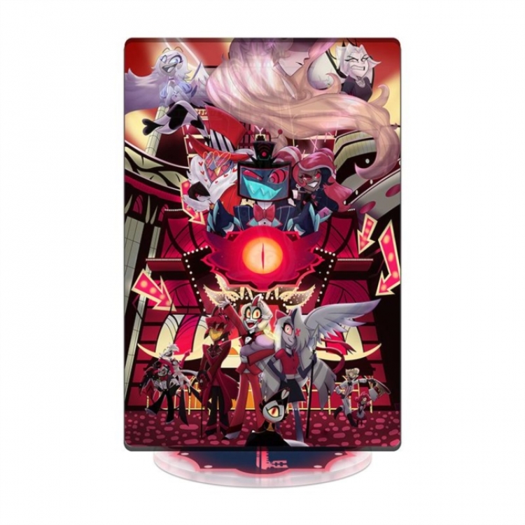 Hazbin Hotel celebrity merchandise acrylic Standing figure Plates Keychain 16CM