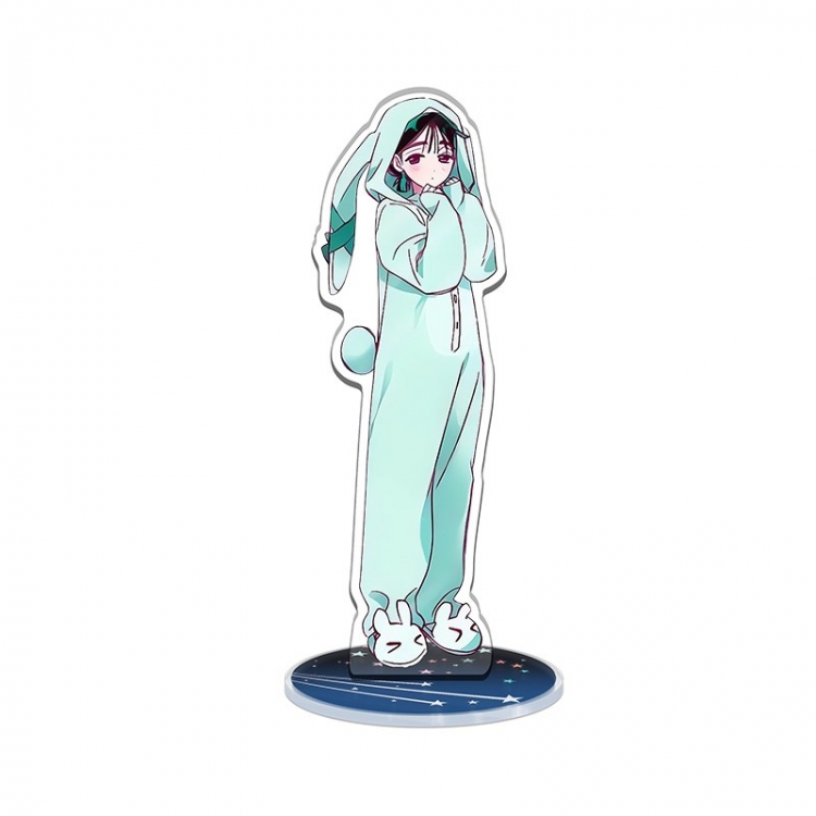 Alien Stage Acrylic Night Light 16 Color-changing USB Interface Box Set 19X7X4CM white base