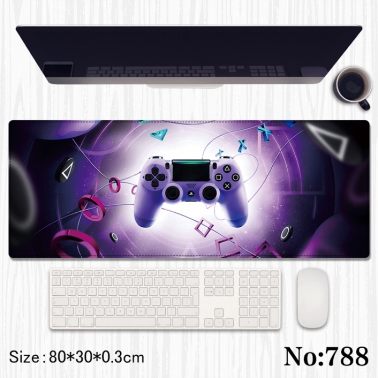 Roblox Anime peripheral computer mouse pad office desk pad multifunctional pad 80X30X0.3cm