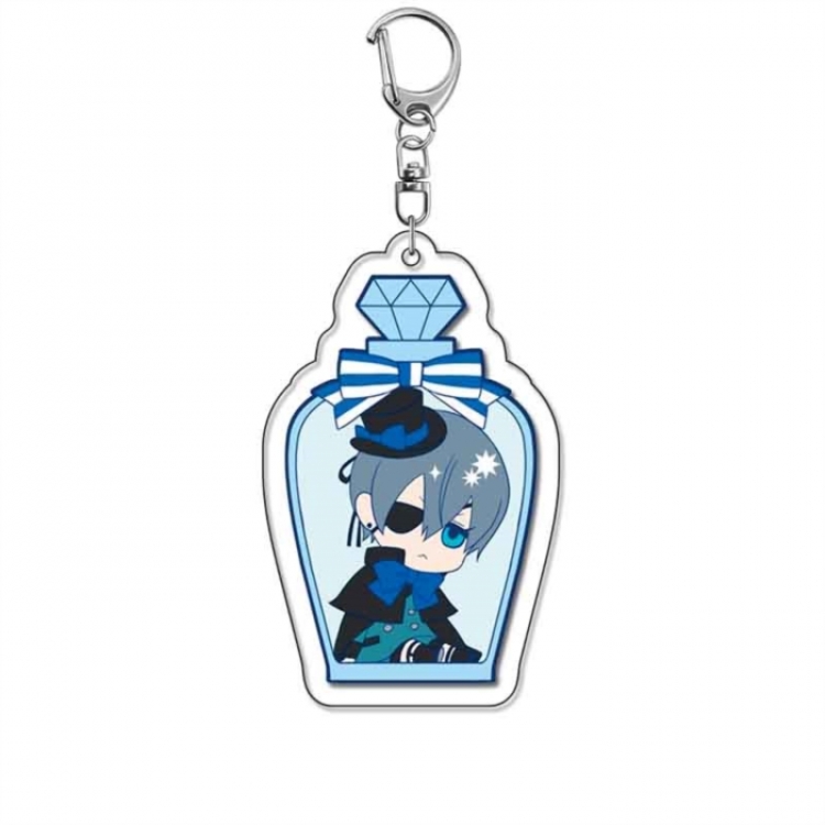Kuroshitsuji Anime Acrylic Keychain Charm price for 5 pcs