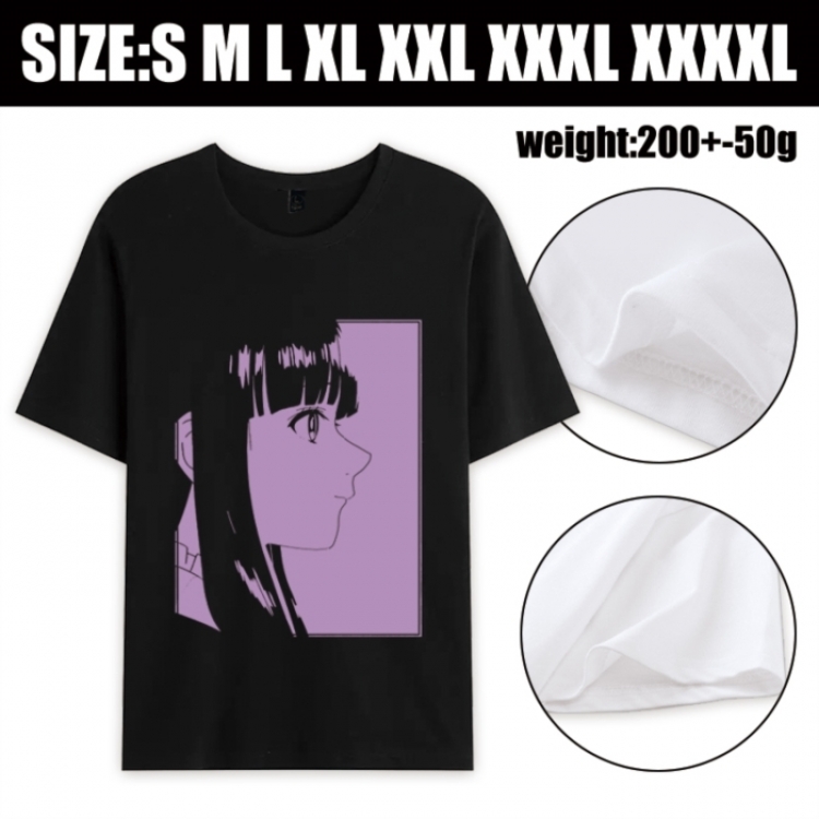 Frieren: Beyond Journey's Anime printed pure cotton short sleeved T-shirt from S to 4XL