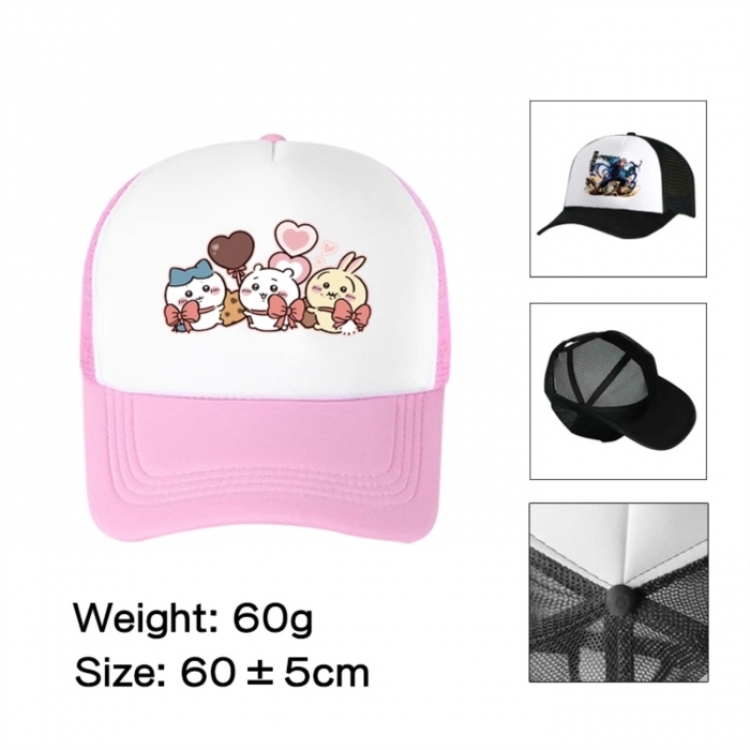 Chiikawa Anime mesh cap peaked cap sun hat 60cm