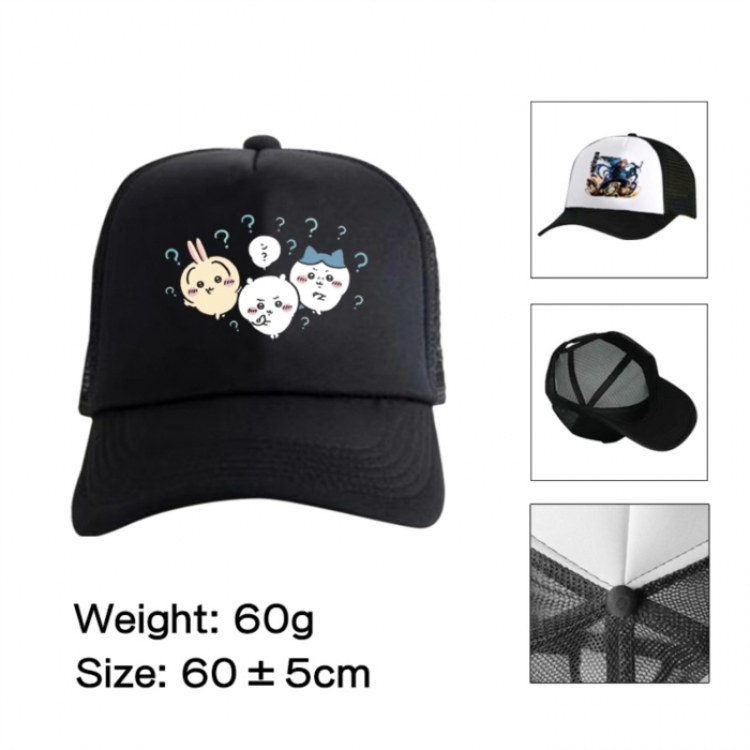 Chiikawa Anime mesh cap peaked cap sun hat 60cm