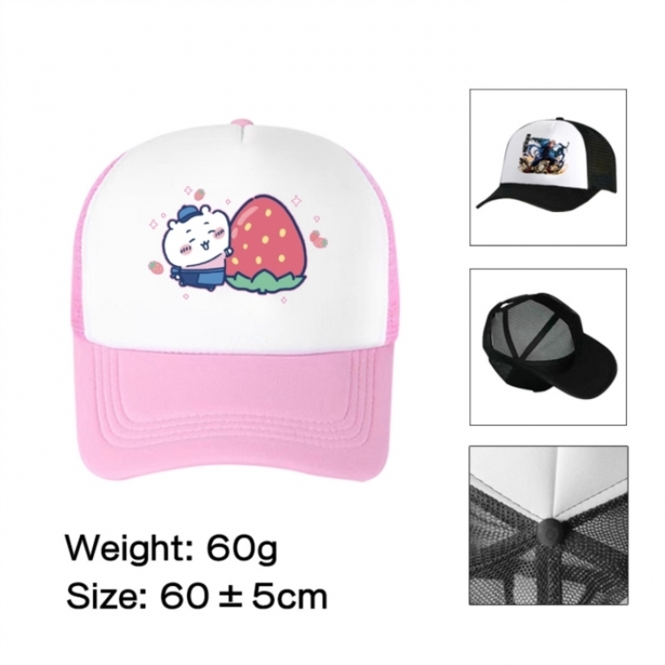 Chiikawa Anime mesh cap peaked cap sun hat 60cm