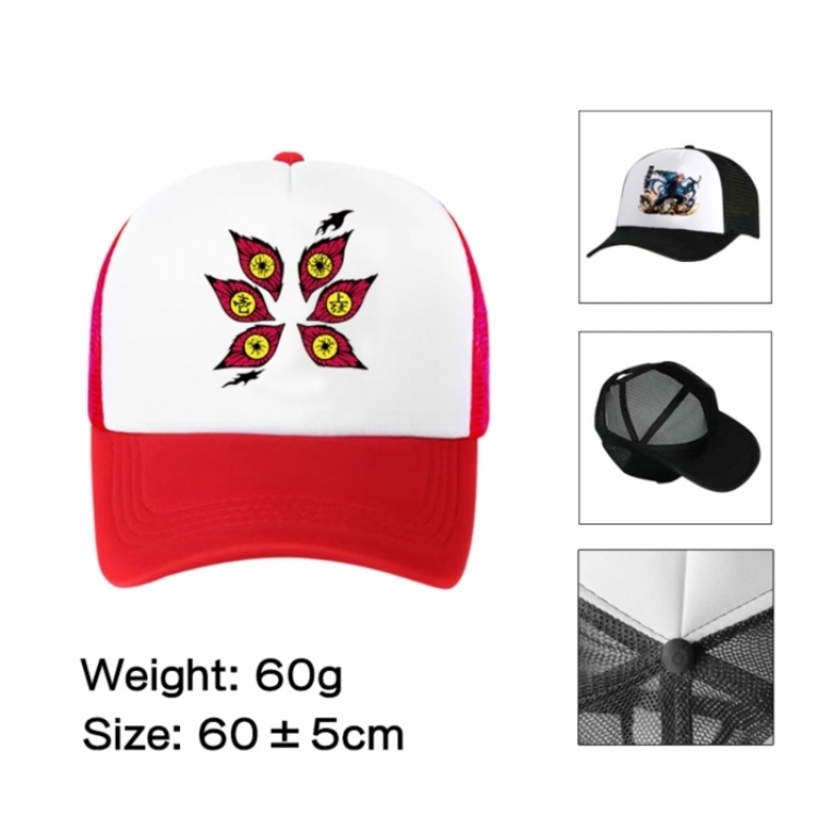 Demon Slayer Kimets Anime mesh cap peaked cap sun hat 60cm