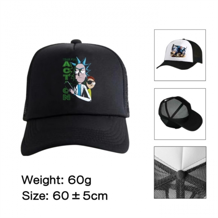 Rick and Morty Anime mesh cap peaked cap sun hat 60cm