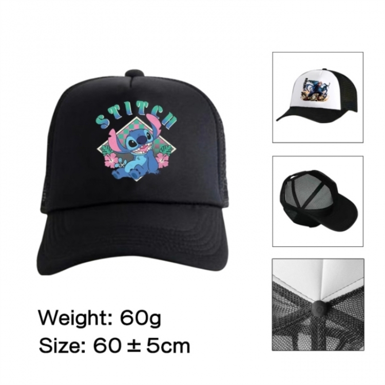 Lilo & Stitch Anime mesh cap peaked cap sun hat 60cm