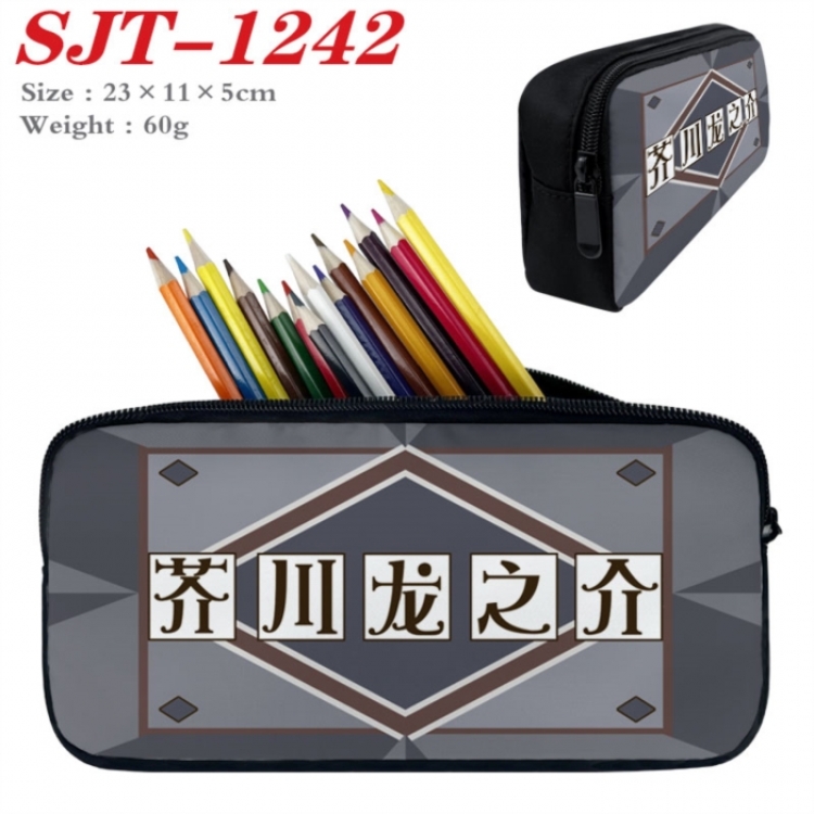 Bungo Stray Dogs Anime nylon student pencil case 23x11x5cm 