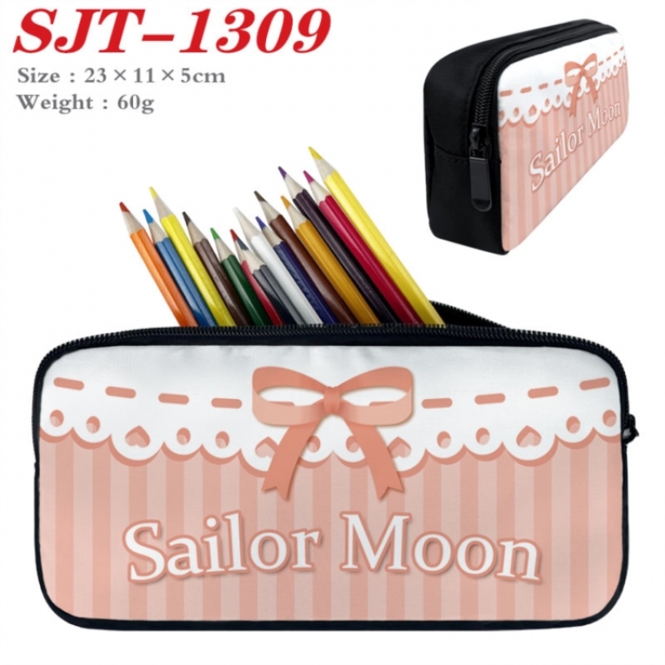 sailormoon Anime nylon student pencil case 23x11x5cm 
