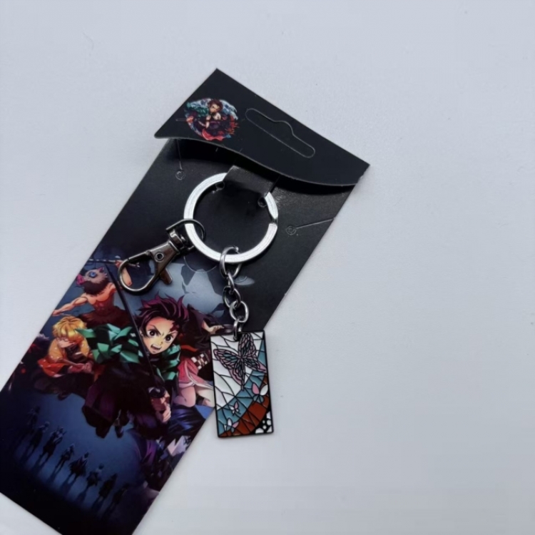 Demon Slayer Kimets Animation metal keychain pendant price for 5 pcs 