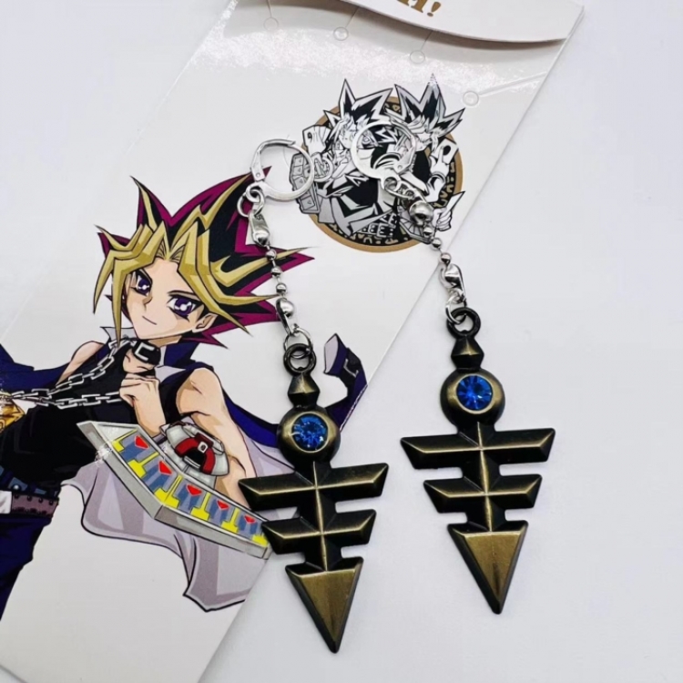 Yugioh Anime peripheral earrings pendant jewelry