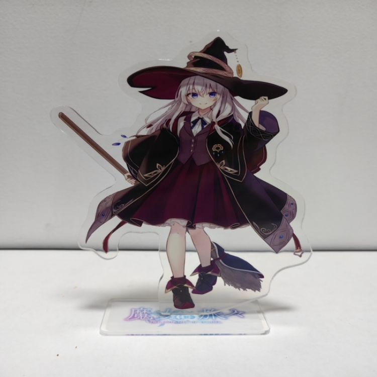 Witch's Journey Anime Laser Acrylic Humanoid keychain Standing Plates