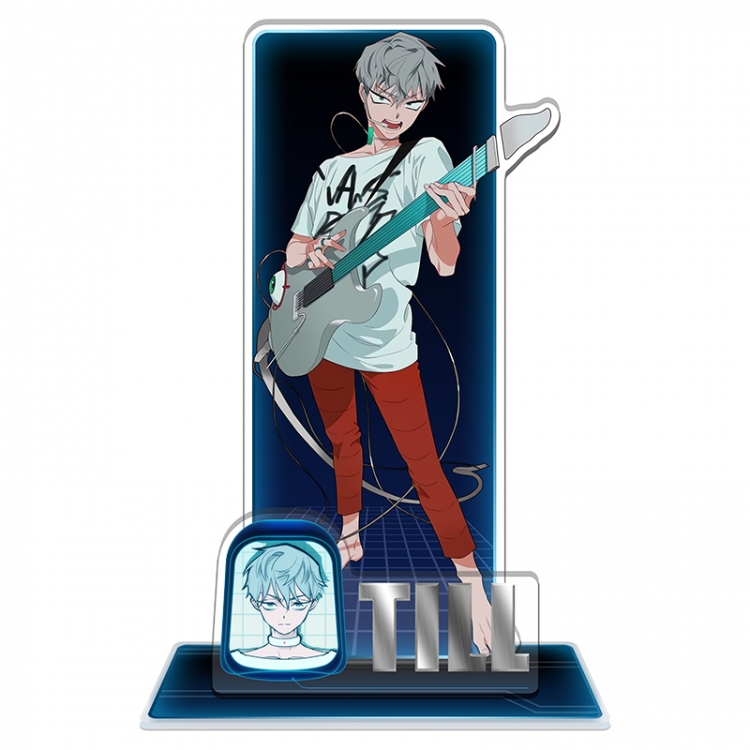 Alien Stage celebrity merchandise acrylic Standing figure Plates Keychain 16CM