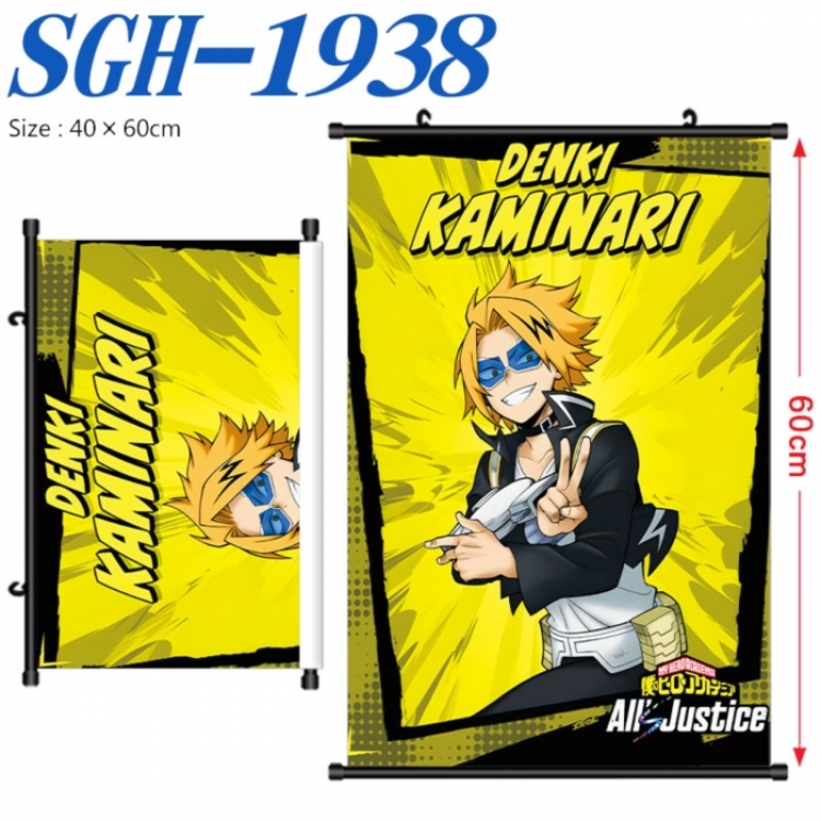My Hero Academia Anime digital printed pole style hanging picture Wall Scroll 40x60cm