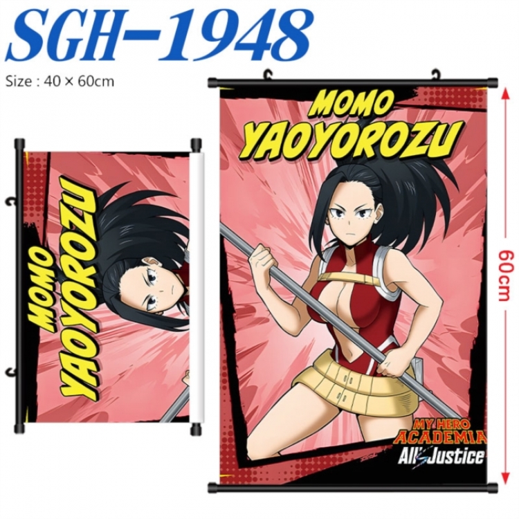 My Hero Academia Anime digital printed pole style hanging picture Wall Scroll 40x60cm