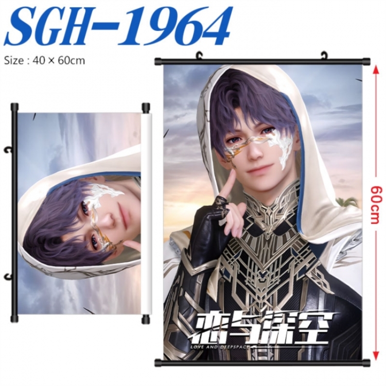 Love and Deepspace Anime digital printed pole style hanging picture Wall Scroll 40x60cm