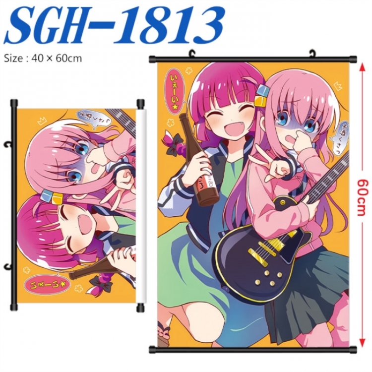 BOCCHI THE ROCK!  Anime digital printed pole style hanging picture Wall Scroll 40x60cm