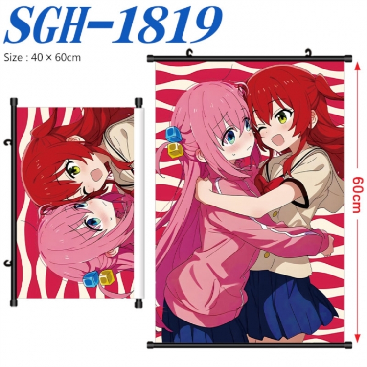 BOCCHI THE ROCK!  Anime digital printed pole style hanging picture Wall Scroll 40x60cm