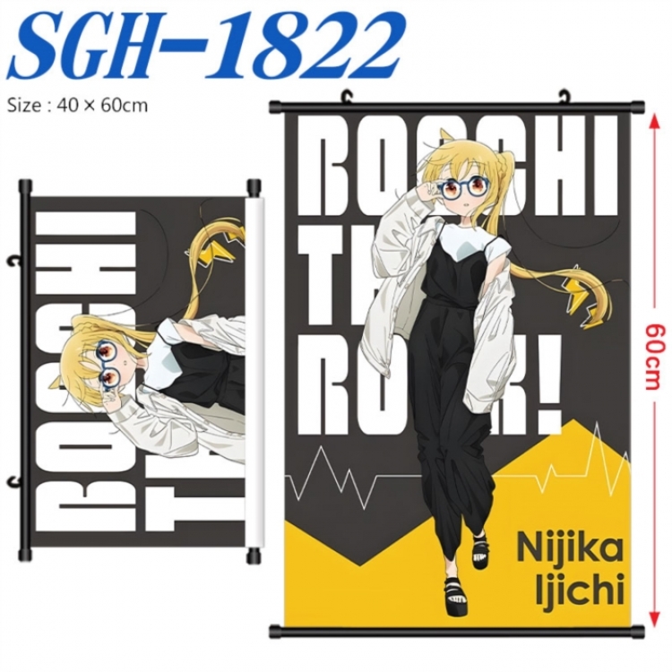 BOCCHI THE ROCK!  Anime digital printed pole style hanging picture Wall Scroll 40x60cm