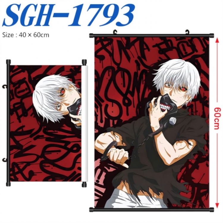 Tokyo Ghoul Anime digital printed pole style hanging picture Wall Scroll 40x60cm