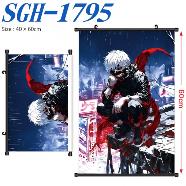 Tokyo Ghoul Anime digital printed pole style hanging picture Wall Scroll 40x60cm