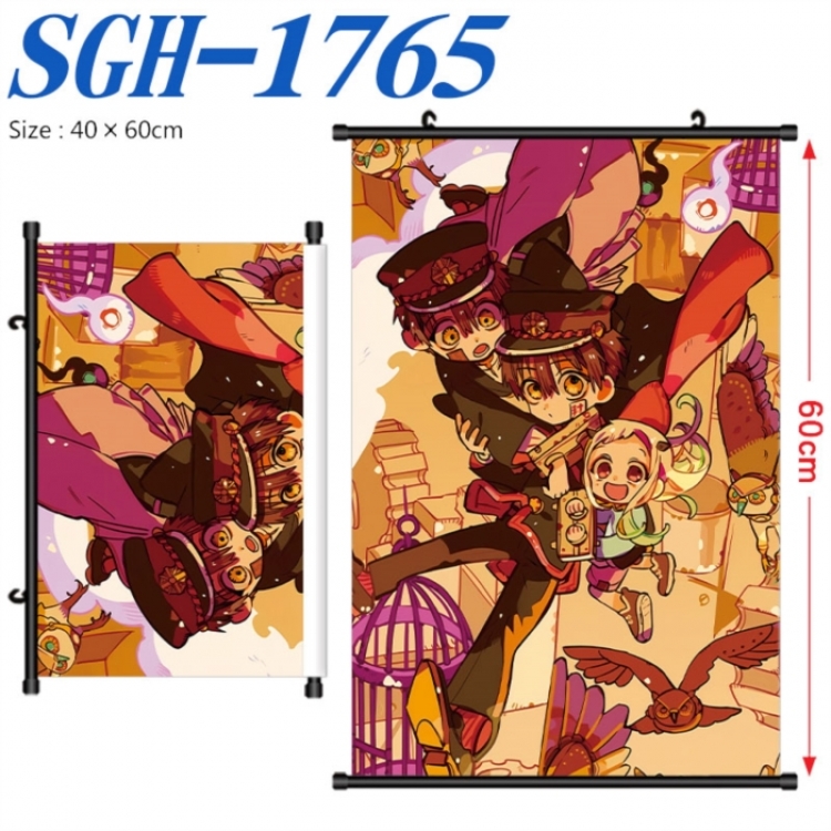Toilet-bound Hanako-kun Anime digital printed pole style hanging picture Wall Scroll 40x60cm