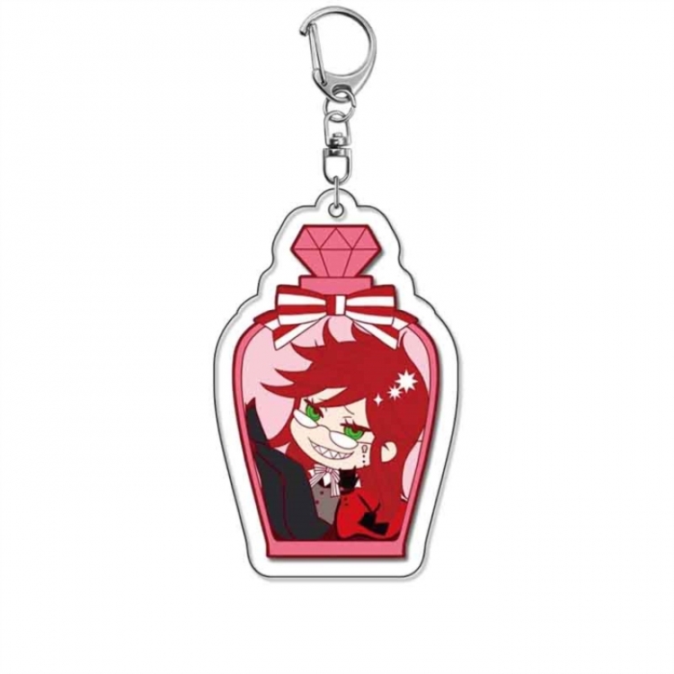 Kuroshitsuji Anime Acrylic Keychain Charm price for 5 pcs