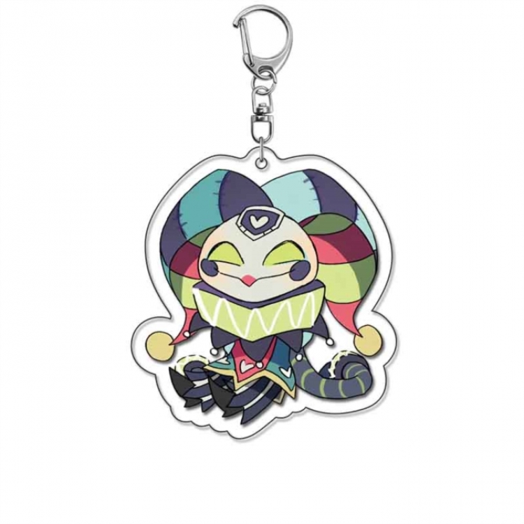 Helluva Boss Anime Acrylic Keychain Charm price for 5 pcs