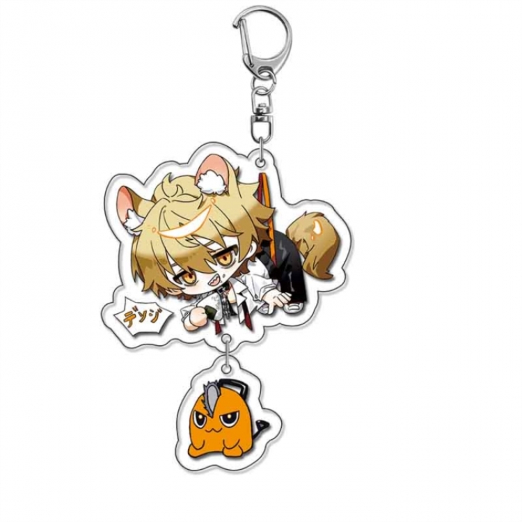 Chainsaw Man Anime Acrylic Keychain Charm price for 5 pcs